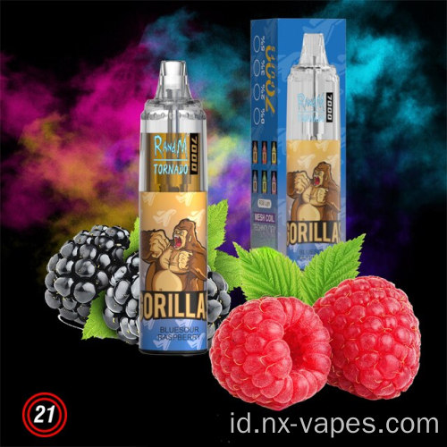 Vape Randm Tornado 7000puffs sekali pakai